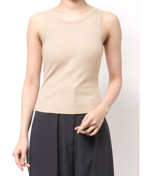 LAGUNAMOON（ラグナムーン）の「アメスリタンクトップ（タンクトップ・レディース・ブラック/ホワイト/ベージュ・FREE）」の3枚目の写真
