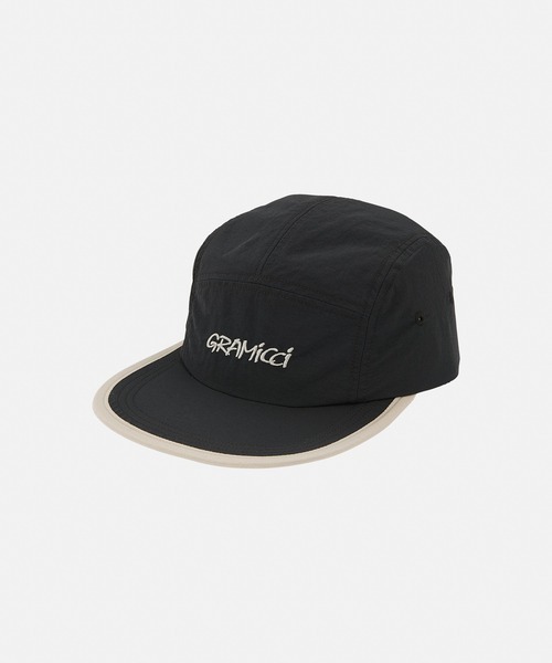 Gramicci（グラミチ）の「【63】【GRAMICCI】NYLON GRAMICCI CAP（キャップ・メンズ・ネイビー/ベージュ/オリーブ/ブラック・FREE）」の2枚目の写真