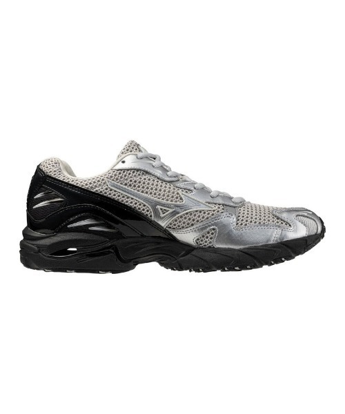 MIZUNO(ミズノ )の「ミズノ【MIZUNO】 - ウエーブライダー 10【WAVE RIDER 10 SILVER - D1GA261602】(スニーカー・メンズ・シルバー・28.0cm/27.0cm/25.5cm/25.0cm/24.5cm/24.0cm/23.5cm/23.0cm)」の2枚目の写真