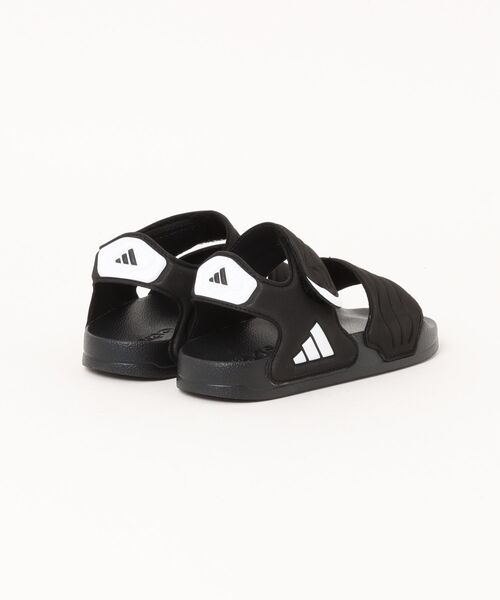 adidas(アディダス)の「【adidas】OZWAVE SANDAL(サンダル・キッズ・ブラック×ホワイト・19.0cm/20.0cm/21.0cm/22.0cm/23.0cm)」の2枚目の写真
