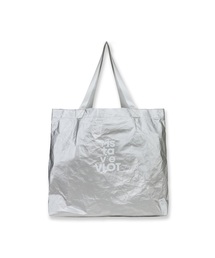 VLOT（ブロット）の「グロッシービッグショルダーバッグ[シルバー]（エコバッグ/サブバッグ）」