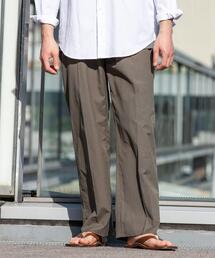 URBAN RESEARCH ROSSO MEN（アーバンリサーチロッソメン）の「『イージーケア』『XLサイズあり』アーバンリラックスリネンストレートパンツ（スラックス）」