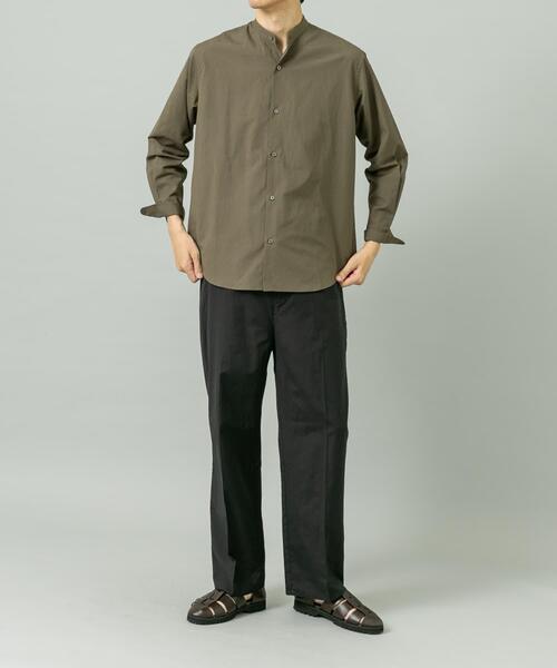 URBAN RESEARCH ROSSO MEN(アーバンリサーチロッソメン)の「『イージーケア』『XLサイズあり』アーバンリラックスリネンストレートパンツ(スラックス・メンズ・ネイビー/ブラック/カーキ/ベージュ・X-LARGE/LARGE/MEDIUM/SMALL)」の11枚目の写真