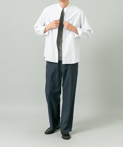 URBAN RESEARCH ROSSO MEN（アーバンリサーチロッソメン）の「『イージーケア』『XLサイズあり』アーバンリラックスリネンストレートパンツ（その他パンツ・メンズ・ネイビー/ブラック/カーキ/ベージュ・X-LARGE/LARGE/MEDIUM/SMALL）」の20枚目の写真