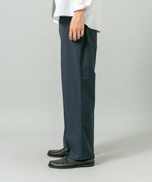 URBAN RESEARCH ROSSO MEN（アーバンリサーチロッソメン）の「『イージーケア』『XLサイズあり』アーバンリラックスリネンストレートパンツ（その他パンツ・メンズ・ネイビー/ブラック/カーキ/ベージュ・X-LARGE/LARGE/MEDIUM/SMALL）」の22枚目の写真