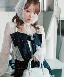 Piqniqueリボンセットワンピ