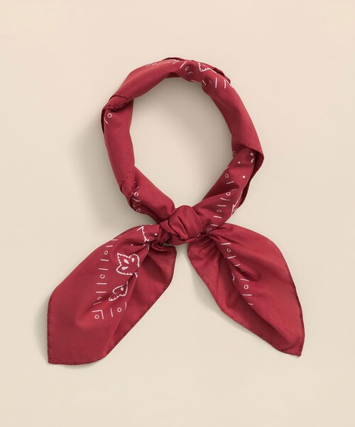 BROOKS BROTHERS(ブルックスブラザーズ)の「コットン プリント ネッカチーフ(バンダナ/スカーフ・メンズ・ブルー/レッド・ONE SIZE)」の6枚目の写真