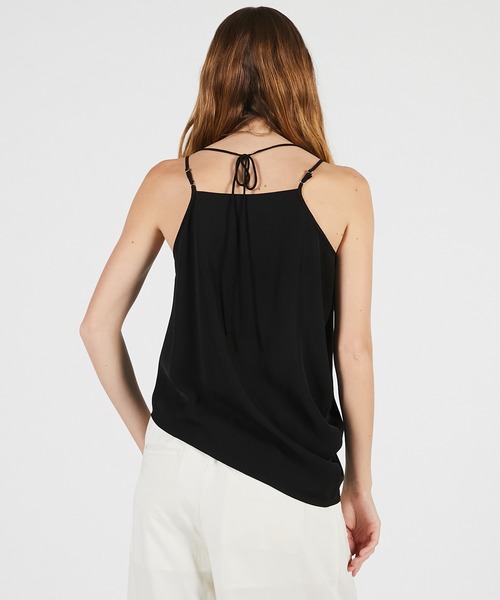 PRANK PROJECT(プランクプロジェクト)の「【2026Summer Pre-Order】ドレープキャミ / Drape Cami(キャミソール・レディース・ネイビー/ブラック・FREE)」の9枚目の写真