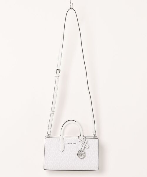 MICHAEL KORS(マイケルコース)の「SCARLETT クロスボディバッグ エクストラスモール - MKシグネチャー(ショルダーバッグ・レディース・ホワイト系その他・FREE)」の4枚目の写真