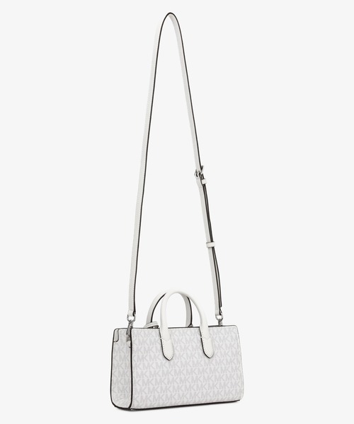 MICHAEL KORS(マイケルコース)の「SCARLETT クロスボディバッグ エクストラスモール - MKシグネチャー(ショルダーバッグ・レディース・ホワイト系その他・FREE)」の3枚目の写真