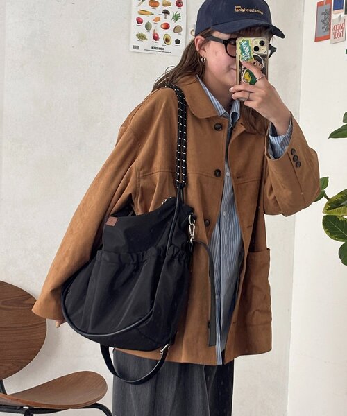 CPCM FUKA's 2WAY撥水ナイロンショルダーバッグ シーピーシーエム CPCM（シーピーシーエム）の「【FUKA's企画】2WAY撥水ナイロン