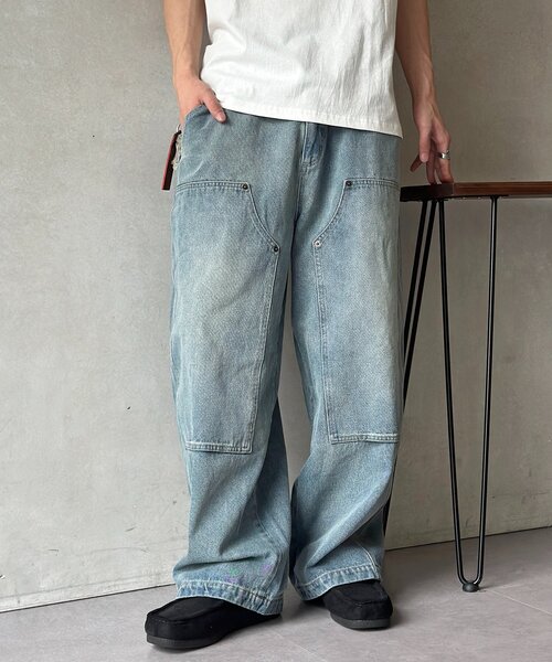 ダブルニーバレルデニム（デニムパンツ）｜CPCM（シーピーシーエム）の