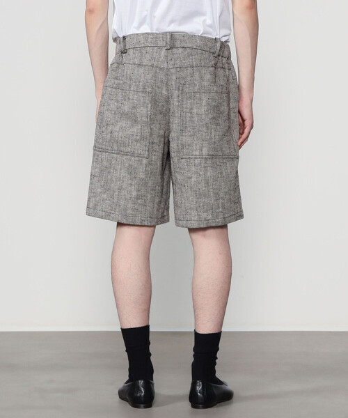 Bshop（ビショップ）の「eunoia| ヘリンボーン ショートパンツ MEN（その他パンツ・メンズ・ブラック・ONE）」の7枚目の写真