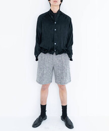 eunoia| ヘリンボーン ショートパンツ MEN