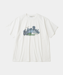 logo wave s/s t-shirt off white