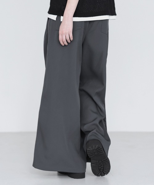 SOCCE(ソーシー)の「サイドZIPジャガードワイドスラックス(スラックス・メンズ・ライトグレー/チャコール/ブラック・XL/L/M/S)」の18枚目の写真