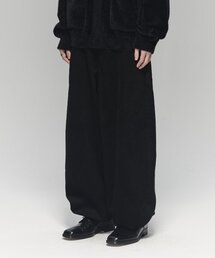 MAISON MINED（メゾンミネド）の「POT BAGGY CORDUROY PANTS BLACK（その他パンツ）」