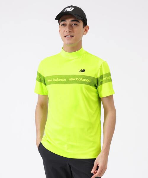 セール】接触冷感 半袖 モックネック プルオーバー (MENS)（Tシャツ