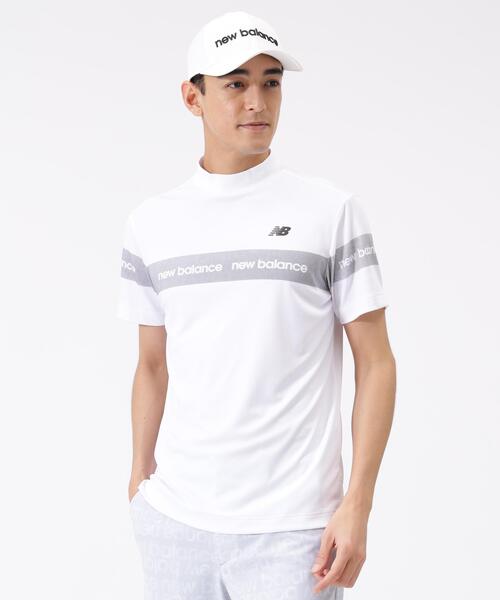 セール】接触冷感 半袖 モックネック プルオーバー (MENS)（Tシャツ