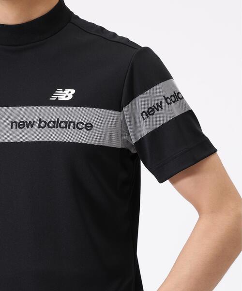 New Balance Golf（ニューバランスゴルフ）の「接触冷感 半袖 モックネック プルオーバー (MENS)（Tシャツ/カットソー・メンズ・イエロー系その他/ブラック/ホワイト・XX-LARGE/X-LARGE/LARGE/MEDIUM）」の11枚目の写真