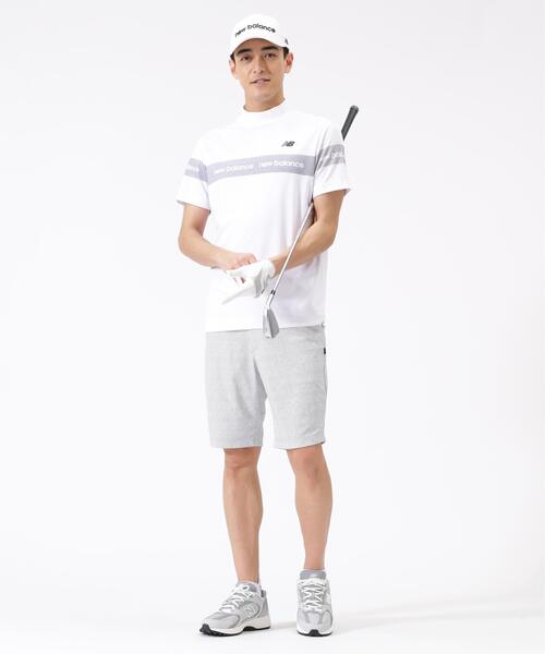 New Balance Golf（ニューバランスゴルフ）の「接触冷感 半袖 モックネック プルオーバー (MENS)（Tシャツ/カットソー・メンズ・イエロー系その他/ブラック/ホワイト・XX-LARGE/X-LARGE/LARGE/MEDIUM）」の19枚目の写真