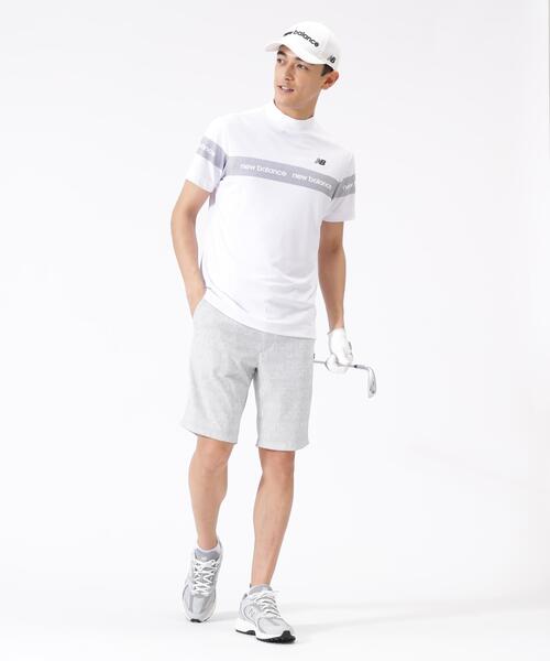 New Balance Golf（ニューバランスゴルフ）の「接触冷感 半袖 モックネック プルオーバー (MENS)（Tシャツ/カットソー・メンズ・イエロー系その他/ブラック/ホワイト・XX-LARGE/X-LARGE/LARGE/MEDIUM）」の20枚目の写真