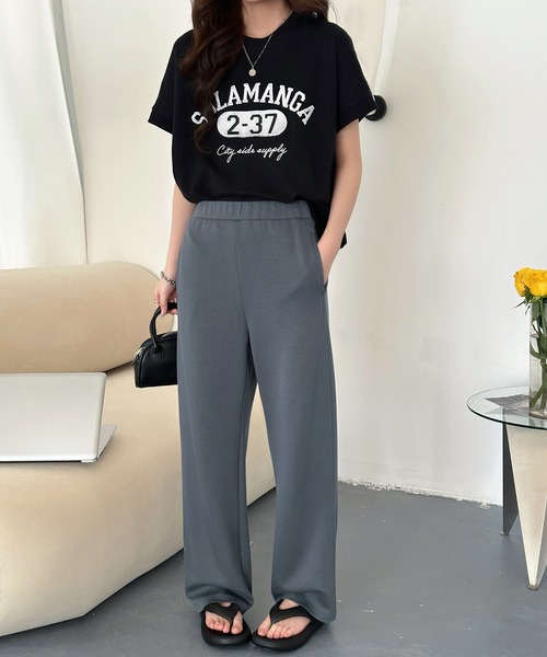 DAY CLOSET(デイ クローゼット)の「【大きいサイズ有/後ろゴム有】ゆるっとコクーンシルエット。リラックス イージーパンツ レディース(その他パンツ・レディース・ブラック/ネイビー/グレー/アイボリー/マスタード・L/XL/S/M)」の14枚目の写真