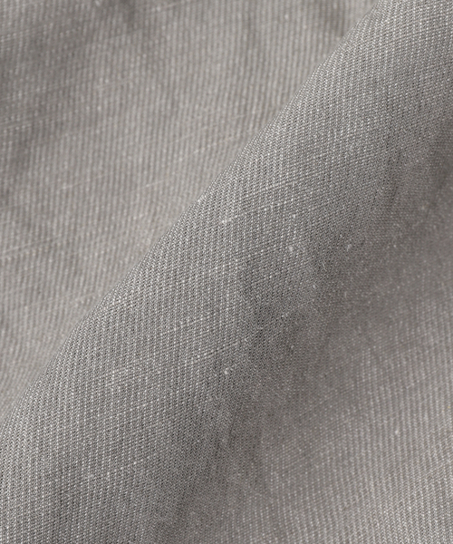 seya.(セヤ)の「SEYA.(セヤ) LAO BLOUSON/KERSEY CHAMBRAY LINEN(その他アウター・メンズ・グレー・3)」の2枚目の写真