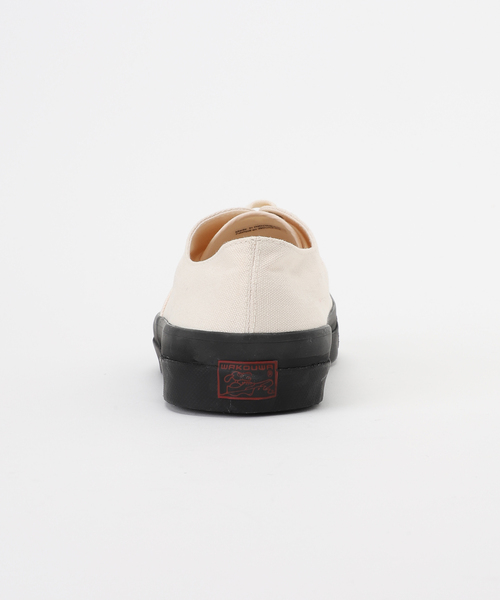 EDIFICE(エディフィス)の「WAKOUWA CANVAS OX LOW BLAXK SOLE(スニーカー・メンズ・アイボリー・25.5cm/26cm/26.5cm/27cm/27.5cm)」の4枚目の写真