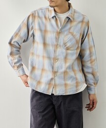 REMI RELIEF（レミレリーフ）の「【REMI RELIEF/レミレリーフ】ヴィンテージチェックシャツ（シャツ/ブラウス）」