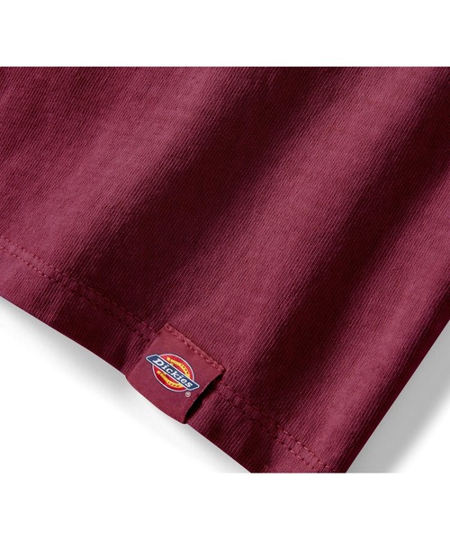 Harley-Davidson（ハーレーダビッドソン）の「Dickies(R) x H-D(R)Built to Outlast ボクシーフィットティー（Tシャツ/カットソー・レディース・レッド系その他・SMALL/X-SMALL）」の4枚目の写真