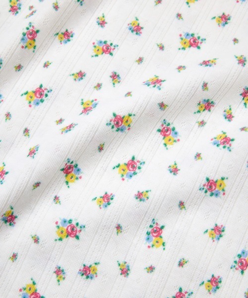 COLORME(カラーミー)の「【AKB48 伊藤百花 着用】前後2WAY小花柄タンクトップ(タンクトップ・レディース・ホワイト/グレー・FREE)」の17枚目の写真