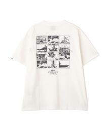 【日本限定】Alpha Industries/アルファ インダストリーズ/MOMENT COLLAGE T‐SHIRT/モーメント コラージュ Tシャツ