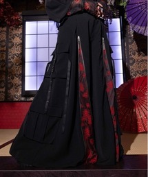 REZEN（リゼン）の「彼岸花ジップカーゴ袴パンツ（その他パンツ）」