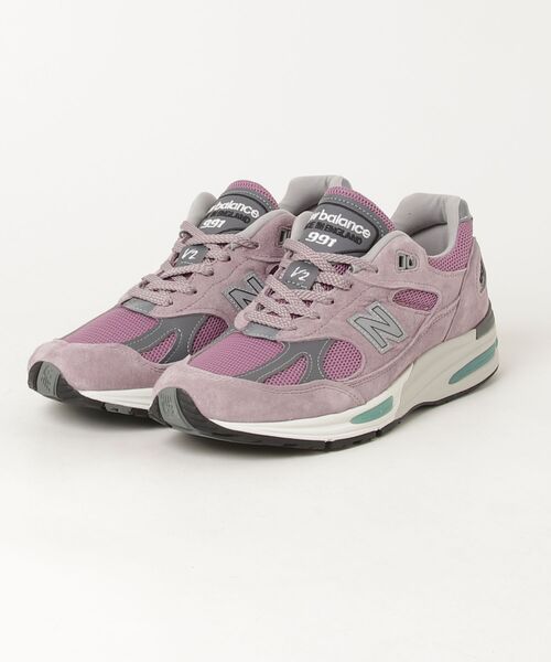 NEW BALANCE(ニューバランス)の「U991 RR2(スニーカー・メンズ・ピンク・28.0cm/27.5cm/26.5cm/26.0cm)」の1枚目の写真