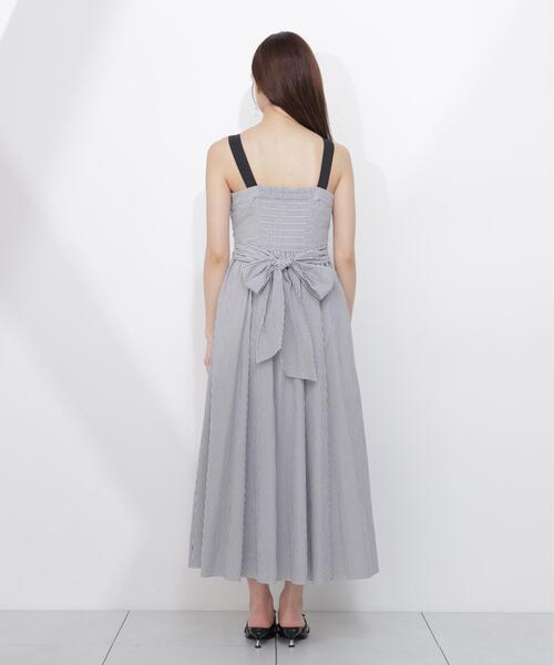 PROPORTION BODY DRESSING（プロポーションボディドレッシング）の「ストライプキャミワンピース / 1216240602（ワンピース・レディース・ブルー/ブラック・SMALL/P/S/MEDIUM）」の10枚目の写真