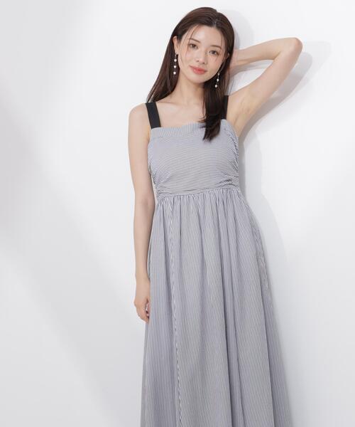 PROPORTION BODY DRESSING（プロポーションボディドレッシング）の「ストライプキャミワンピース / 1216240602（ワンピース・レディース・ブルー/ブラック・SMALL/P/S/MEDIUM）」の15枚目の写真