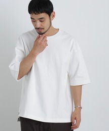 セール】【別注】＜upper hights for conte＞ワイド クルーネックT