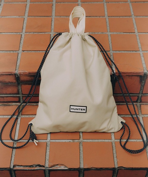 HUNTER(ハンター)の「【WEB限定】・【HUNTER for ADAM ET ROPE'】 別注 TRAVEL DRAWSTRING BACKPACK TOTE(トートバッグ・レディース・キナリ・FREE)」の20枚目の写真