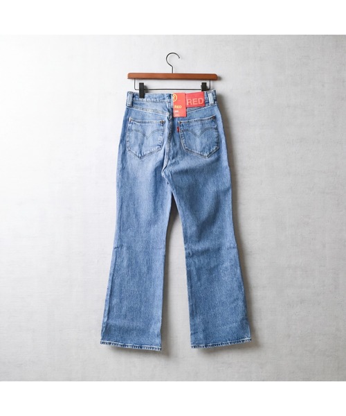 Levi's RED(リーバイスレッド)の「【IW4】【LEVI'S RED/リーバイス レッド】RIBCAGE BOOT DENIM PANTS A2680-0002(デニムパンツ・レディース・ライトブルー・28inch)」の8枚目の写真
