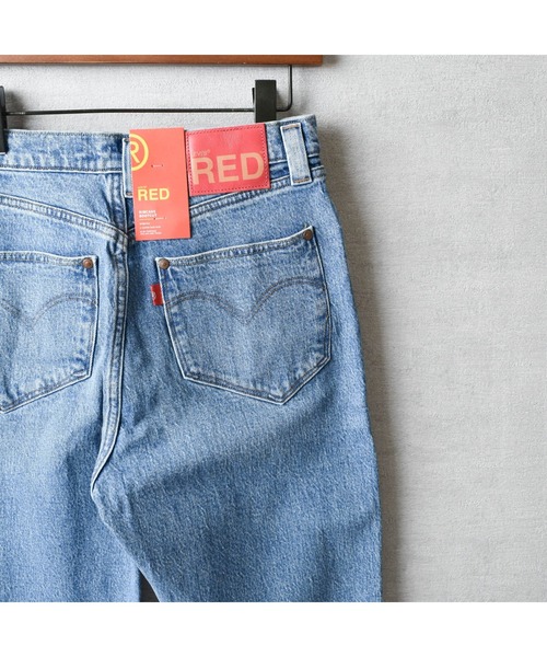 Levi's RED(リーバイスレッド)の「【IW4】【LEVI'S RED/リーバイス レッド】RIBCAGE BOOT DENIM PANTS A2680-0002(デニムパンツ・レディース・ライトブルー・28inch)」の4枚目の写真