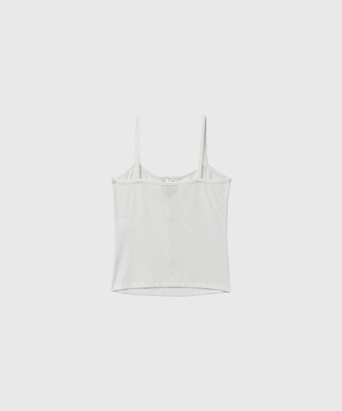 GENERAL IDEA(ジェネラルアイデア)の「【GENERAL IDEA】アイレット スリーブレス / EYELET SLEEVELESS TOP(キャミソール・レディース・ブラック/ホワイト・L/M/S)」の5枚目の写真