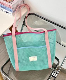 Mignonjour/カラーメッシュトートバッグ M2939