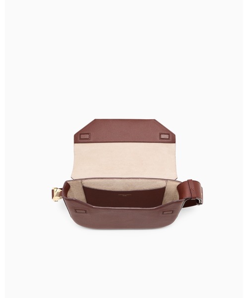 EMPORIO ARMANI(エンポリオアルマーニ)の「【エンポリオ アルマーニ】Emporio Armani 1981 レザーショルダーバッグ(ショルダーバッグ・レディース・ダークウッド/ブラック・FREE)」の6枚目の写真