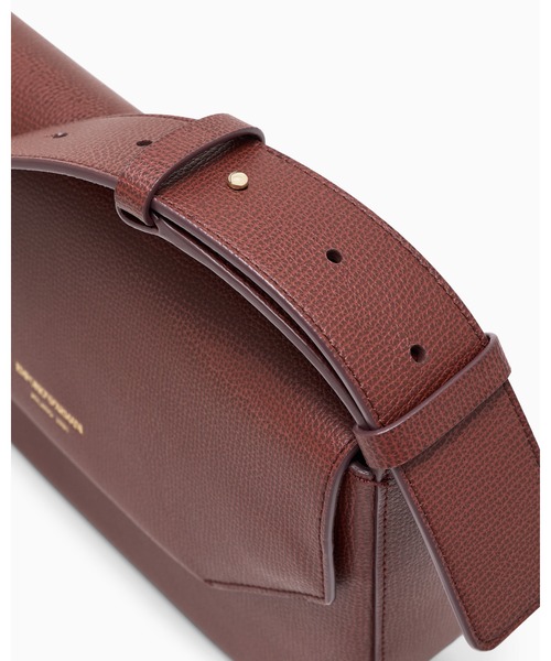 EMPORIO ARMANI(エンポリオアルマーニ)の「【エンポリオ アルマーニ】Emporio Armani 1981 レザーショルダーバッグ(ショルダーバッグ・レディース・ダークウッド/ブラック・FREE)」の10枚目の写真