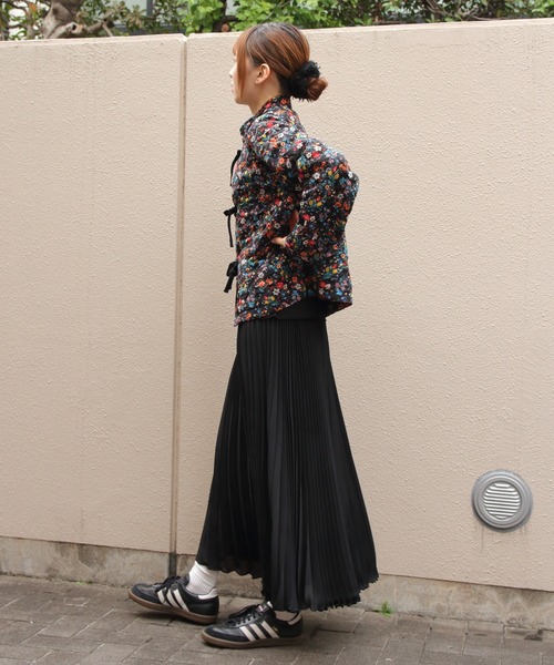 MEYAME(メヤメ)の「MEYAME/メヤメ フラワーキルトジャケット FLOWER QUILTED JACKET MEY-2508(その他アウター・レディース・ブラック/ホワイト・FREE)」の13枚目の写真