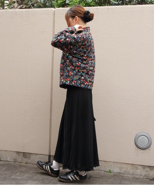 MEYAME(メヤメ)の「MEYAME/メヤメ フラワーキルトジャケット FLOWER QUILTED JACKET MEY-2508(その他アウター・レディース・ブラック/ホワイト・FREE)」の14枚目の写真