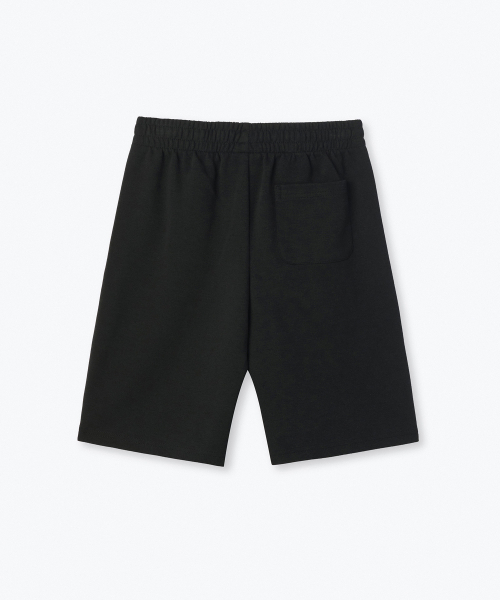 MUSINSA STANDARD KIDS（ムシンサスタンダードキッズ）の「ダブルニットワンタックバミューダスウェットパンツ[ブラック]（その他パンツ・レディース・その他・100/110/120/130/140/150/160）」の3枚目の写真