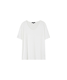 レーヨン VネックルーズTシャツ AS7CT161
