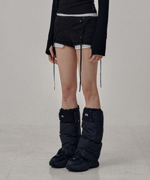 41PRAY（サイルプレイ）の「Pray Puff Leg Warmer / Black（レッグウォーマー）」